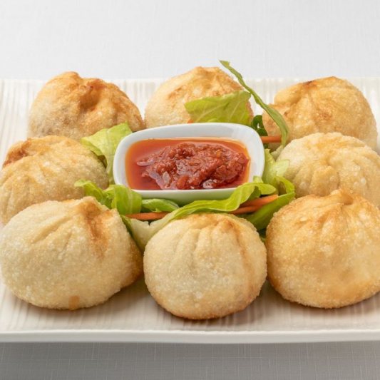 18. Beef Momo (8 pcs)
